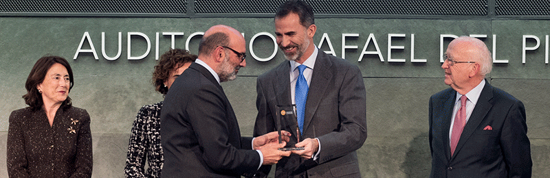 Indra, galardonada como empresa solidaria en los premios CODESPA