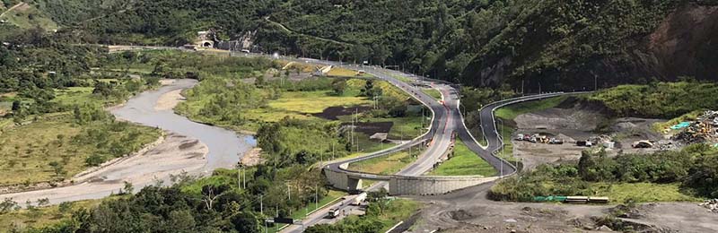 La tecnología de Indra facilita los mayores niveles de seguridad y eficiencia internacionales en una de las principales autopistas de Colombia