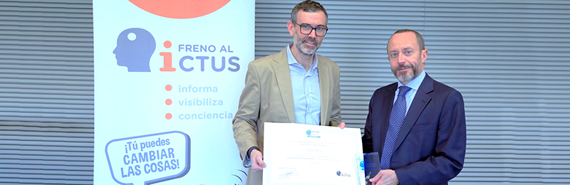 Indra recibe el sello “Brain Caring People Empresa” de la Asociación Freno al Ictus