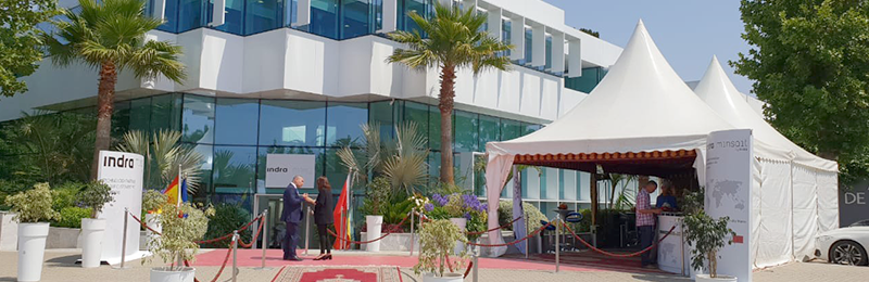 Indra bolsters its capacity for growth in Africa with its new office in Rabat