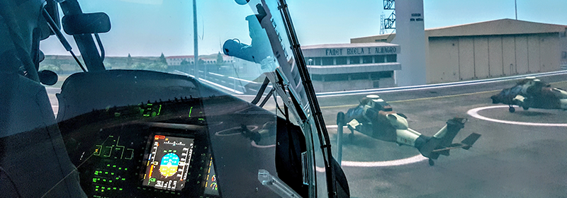 El Centro de Simulación de Helicópteros del Ejército de Tierra, desarrollado en colaboración con Indra, líder europeo en adiestramiento de pilotos