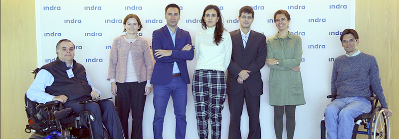 Facilitar la lectura a personas con discapacidad intelectual, dar voz a sordomudos y predecir crisis de autismo, más cerca gracias a Indra y Fundación Universia