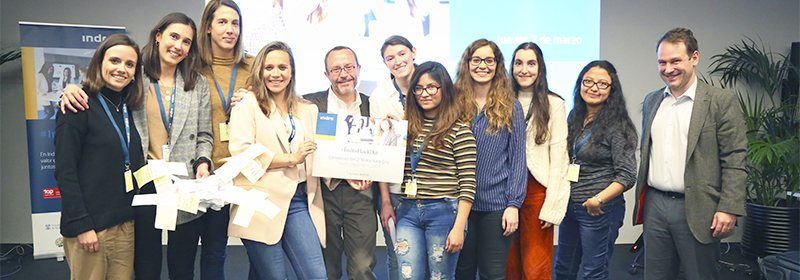 Indra muestra el poder transformador del talento femenino en un Hack Day de impacto global