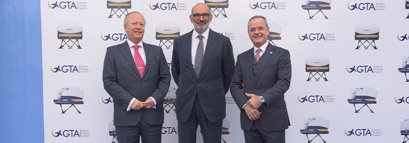 Global Training Aviation unveils the new Boeing B737NG flight simulator, developed by Indra