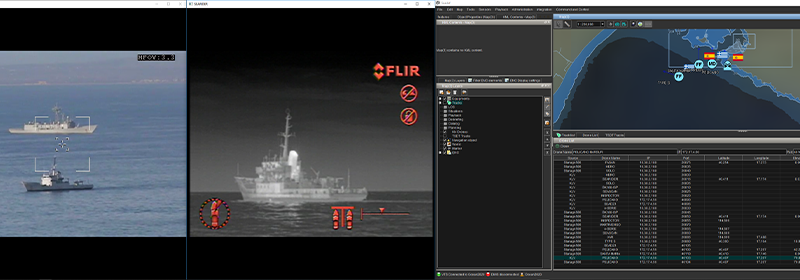 Indra successfully tests the first prototype of European Maritime Operations Center in a multinational military exercise