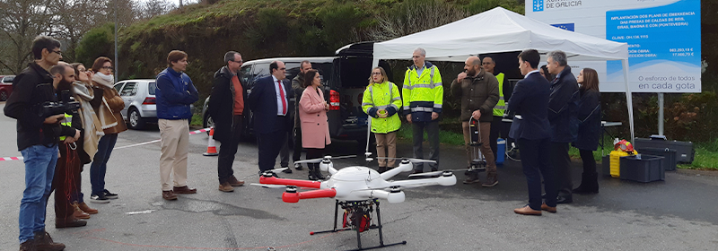 Indra, Sixtema y Adantia prueban dentro de la civil UAVs Initiative el primer dron medioambiental que protege ríos y zonas de costa