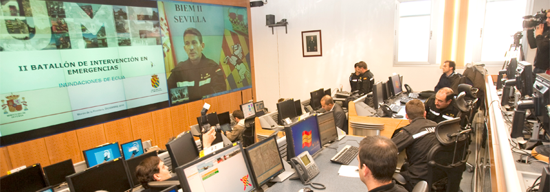 Medio millar de profesionales de Indra dan soporte logístico a las fuerzas armadas para hacer frente al covid-19