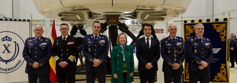 El nuevo simulador del helicóptero NH90 de Indra ya entrena a los pilotos del Ejército del Aire y del Espacio español