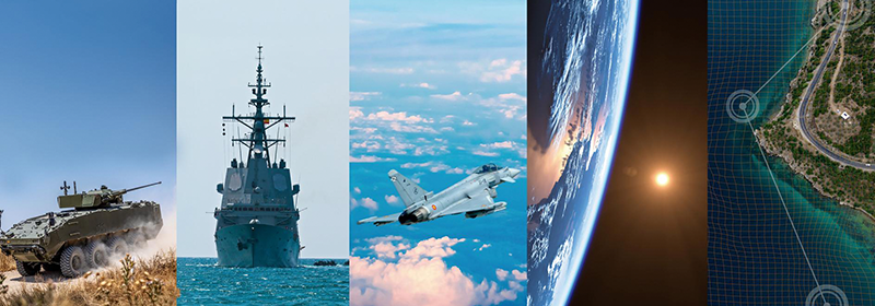 Indra Group presents cutting-edge technologies for the five Defence domains at FEINDEF