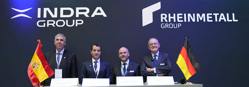 Rheinmetall and Indra Group announce a strategic agreement on armored vehicles