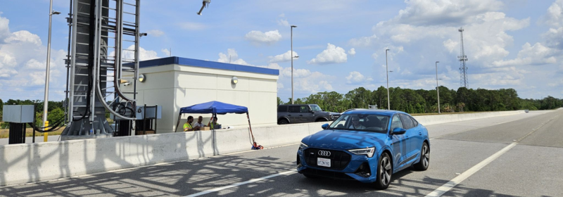 Indra, Audi y Qualcomm join forces to demonstrate the future of tolling with connectec vehicle tecnology (C-V2X)