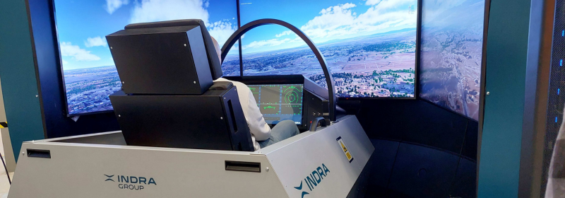 Indra revoluciona el entrenamiento de pilotos con el nuevo simulador de caza NEXUS