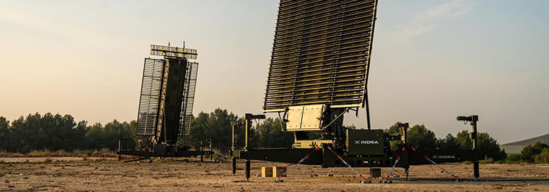 Indra attends the DSEI UK as the european leader in air defence systems, covering from space to counter unmanned aircraft systems