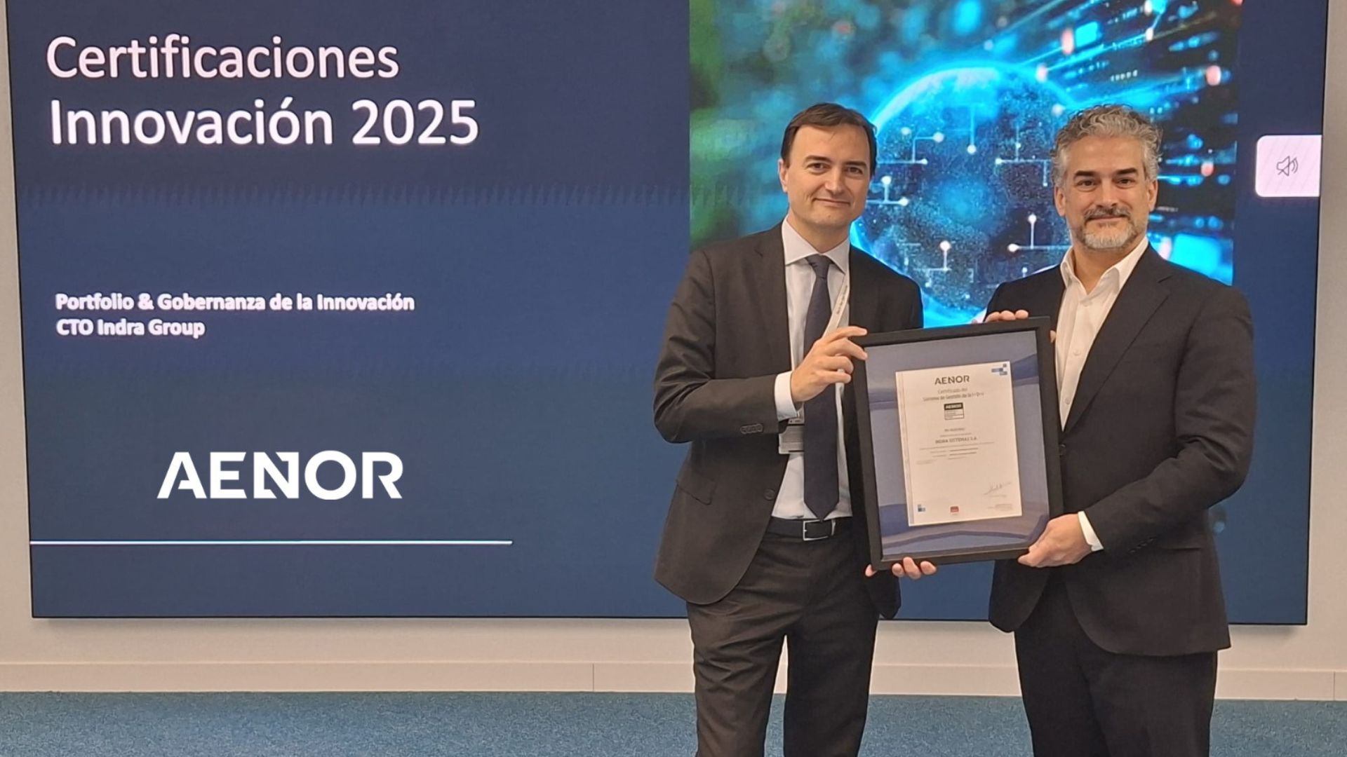 Indra Group logra la Certificación de Innovación ISO 56001 con el impulso de una nueva organización, estrategia e inversión tecnológica