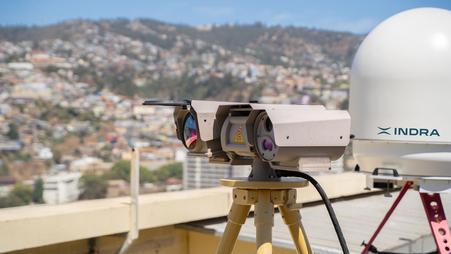 Indra deploys its CROW counter‑drone system during the presidential inauguration in Chile