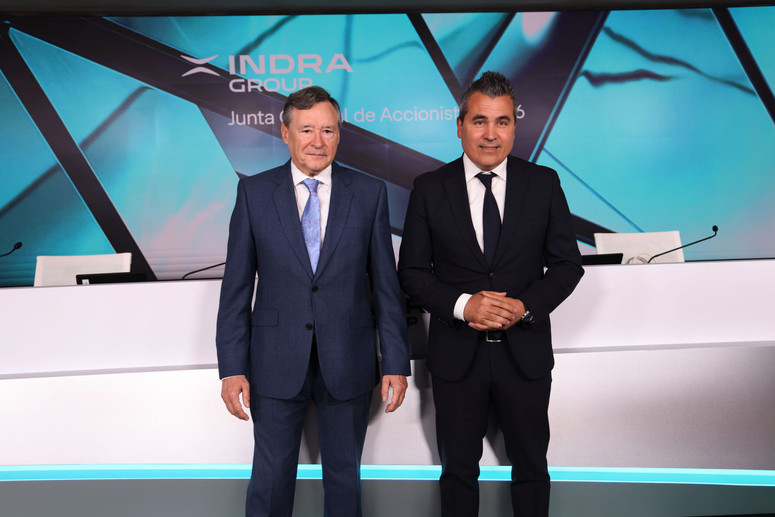 Indra Group’s General Shareholders’ Meeting ratifies Ángel Simón as its non-executive chairman and Josep Maria Recasens as its CEO by a large majority