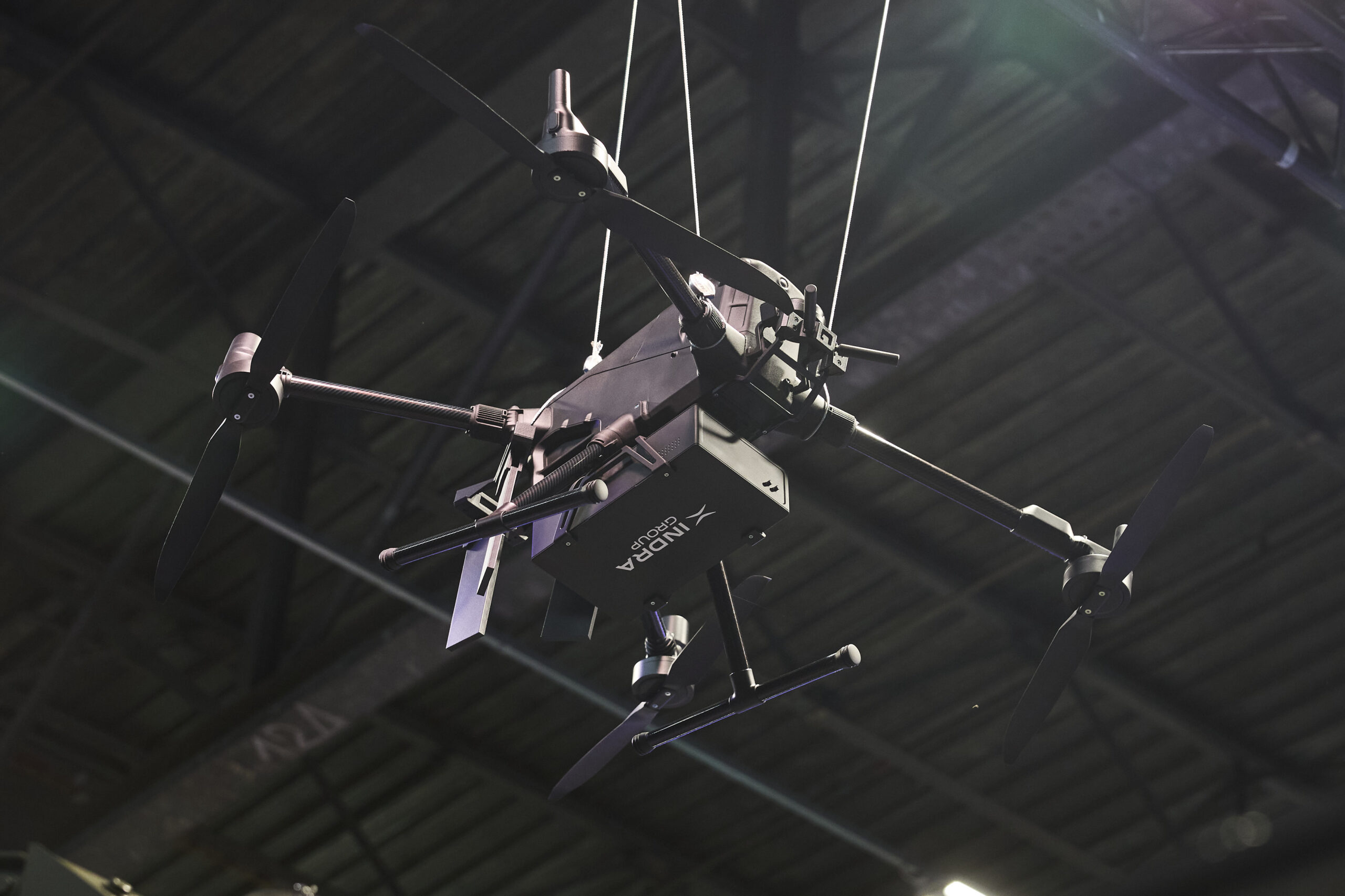 Indra Group consolidates its position as a benchmark in lightweight electronic warfare in Europe and presents a new tethered drone-mounted system at Eurosatory