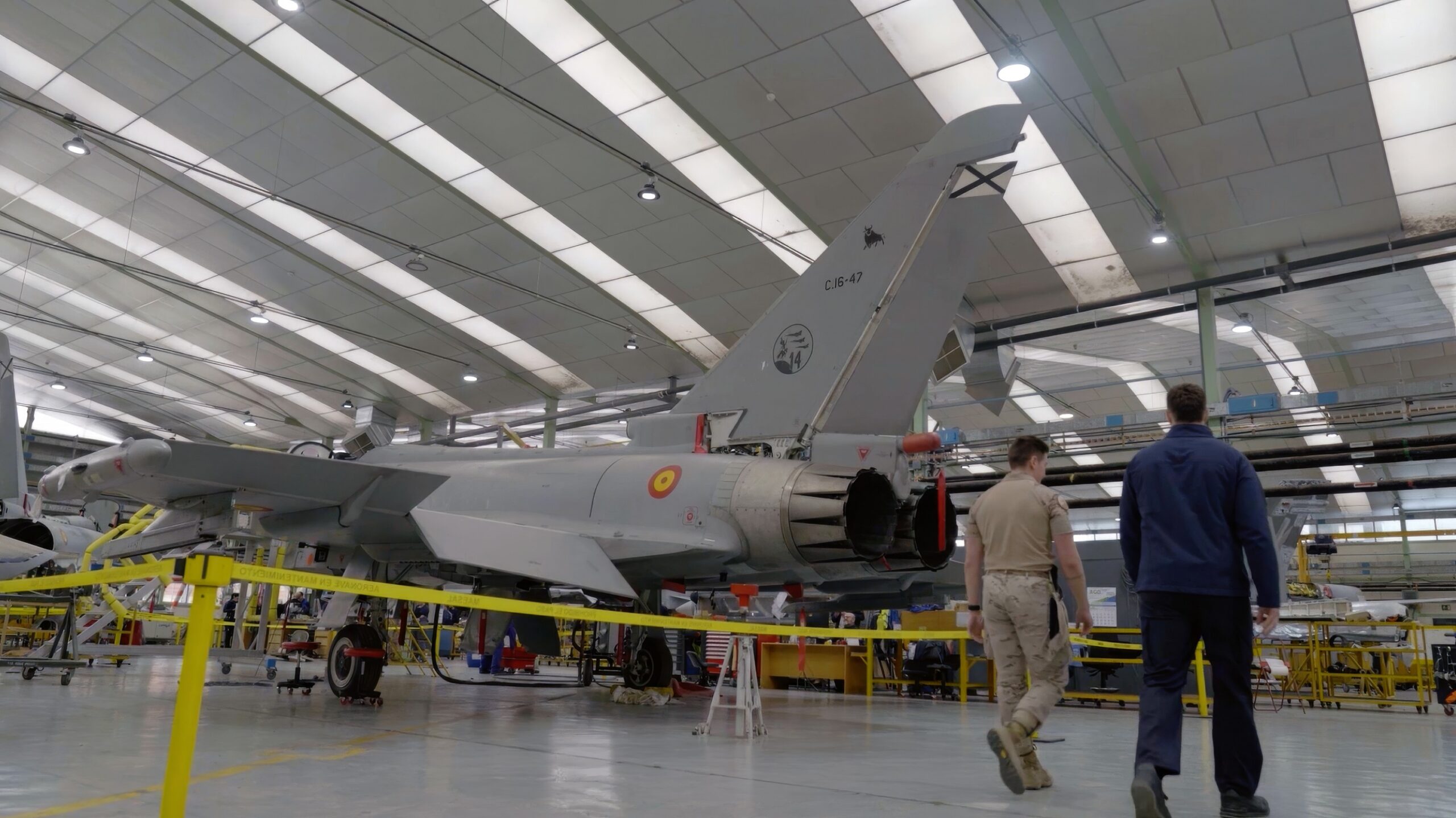 El Ejército del Aire y del Espacio ya utiliza el asistente remoto desarrollado en colaboración con Indra para mantener sus cazas en misiones internacionales