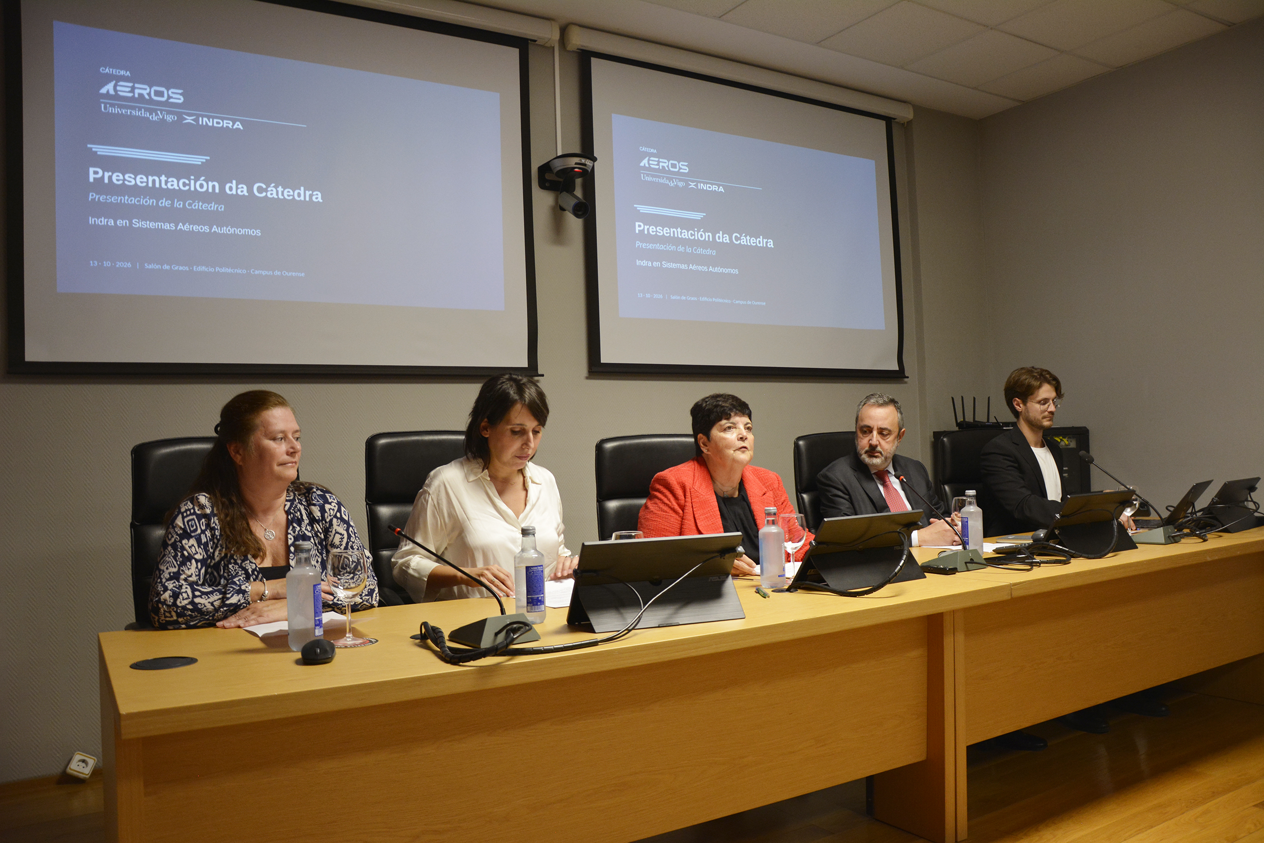 Presentación Cátedra entre Indra Group y la Universidad de Vigo