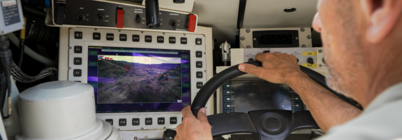 360 vision system Indra 8x8